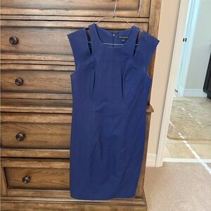 Banana Republic Royal Blue Midi Dress